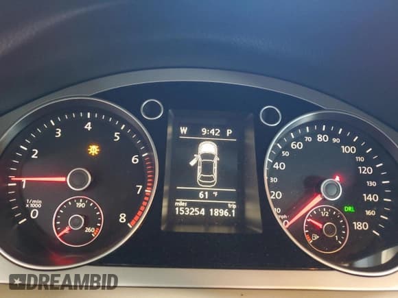 ✅ 2010 Volkswagen CC Sport • VIN: WVWML7AN9AE513344 • Lot: 71968355. Wystawiony na Copart z przebiegiem 153 254 mil. Bezpłatny archiwum sprzedaży aukcyjnych z USA i szczegółowy raport historii pojazdu na DreamBid. Zdjęcie 9.