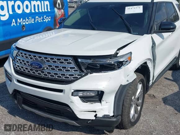 2021 Ford Explorer Limited z VIN 1FMSK7FH5MGA92367, wystawiony jako IAAI lot #41471571 z przebiegiem 27 650 mil mil oraz . Historia ofert i sprzedaży dostępna na DreamBid. Obrazek 6.