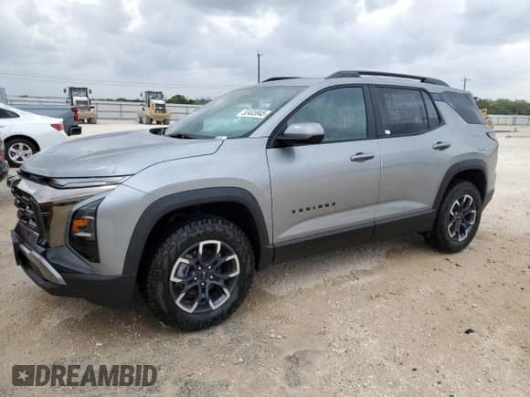 2025 Chevrolet Equinox FWD ACTIV с VIN 3GNAXKEG6SL268114, выставлен на аукционе Copart как лот 53403945 с пробегом 14 миль миль и Чистый • Clean title. История ставок и продаж доступна на DreamBid. Изображение 1.