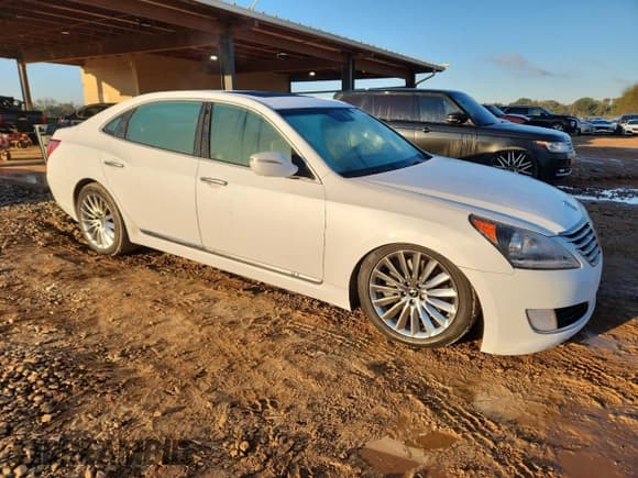 ✅ 2014 Hyundai Equus Signature • VIN: KMHGH4JH9EU082051 • Lot: 90737795. Listed on Copart with 123,146 mi. Free auction sales archive from the USA and detailed vehicle history report at DreamBid. Image 4.