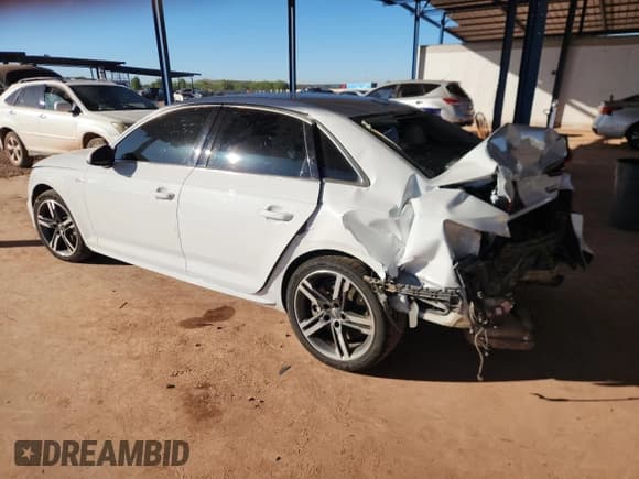 ✅ 2017 Audi A4 Premium Plus • VIN: WAUENAF49HN060166 • Лот: 82485255. Опубликован ранее на Copart с пробегом Не указан. Бесплатный доступ к архиву аукционных продаж из США и подробный отчёт об истории автомобиля на DreamBid. Изображение 2.