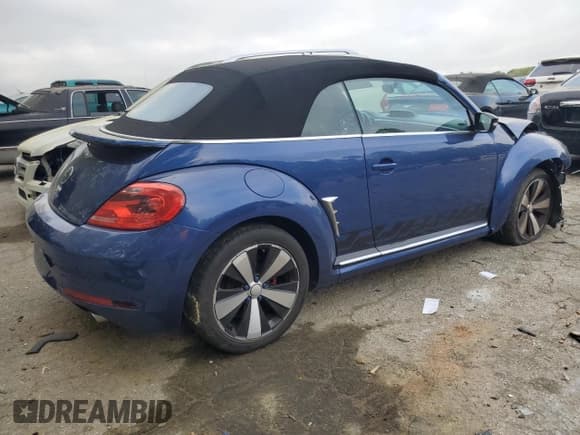 ✅ 2013 Volkswagen Beetle 2.0T R-Line • VIN: 3VW7S7AT9DM822242 • Lot: 51492705. Listed on Copart with 75,455 mi. Free auction sales archive from the USA and detailed vehicle history report at DreamBid. Image 3.