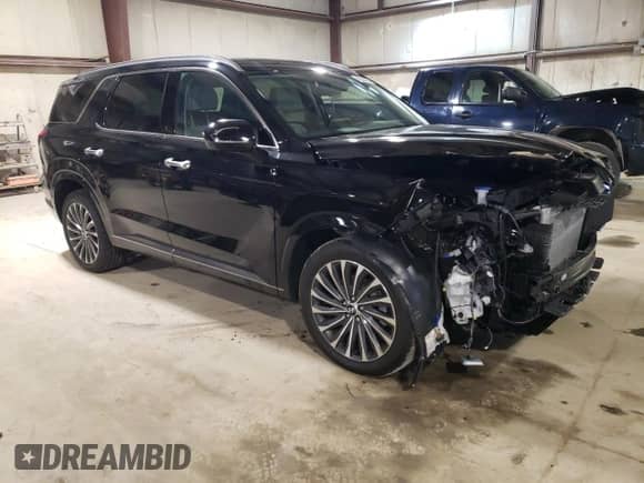 2024 Hyundai Palisade Calligraphy с VIN KM8R7DGE6RU662551, выставлен на аукционе Copart как лот 49396804 с пробегом 5 652 миль миль и Списание • Salvage title. История ставок и продаж доступна на DreamBid. Изображение 4.