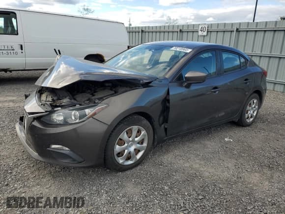✅ 2016 Mazda 3 i Sport • VIN: 3MZBM1U73GM268622 • Лот: 70218965. Опубликован ранее на Copart с пробегом 162 006 миль. Бесплатный доступ к архиву аукционных продаж из США и подробный отчёт об истории автомобиля на DreamBid. Изображение 1.