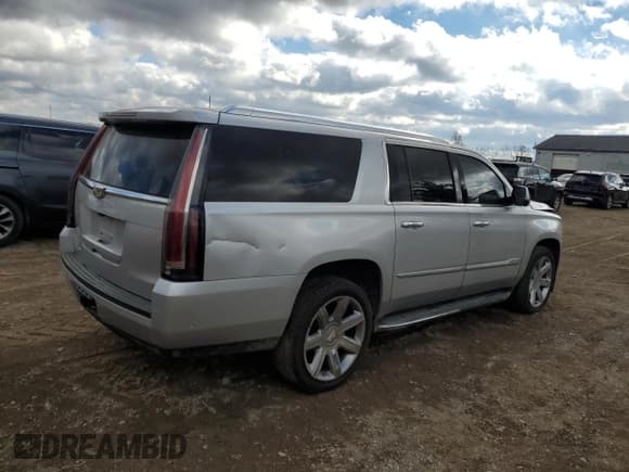 ✅ 2017 Cadillac Escalade ESV Premium Luxury • VIN: 1GYS4JKJXHR166892 • Lot: 90356335. Wystawiony na Copart z przebiegiem 202 099 mil. Bezpłatny archiwum sprzedaży aukcyjnych z USA i szczegółowy raport historii pojazdu na DreamBid. Zdjęcie 3.