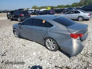 2017 Chevrolet Impala LT with VIN 2G1105S36H9160970, listed as a Copart auction lot 80716395 with Not provided miles and Salvage title. Bid and sale history available at DreamBid. Image 2.