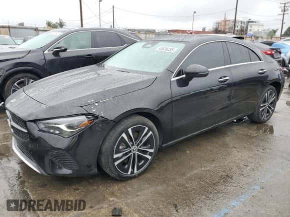 2024 Mercedes-Benz CLA 250 с VIN W1K5J4GB4RN456378, выставлен на аукционе Copart как лот 45326235 с пробегом 7 687 миль миль и Списание • Salvage title. История ставок и продаж доступна на DreamBid. Изображение 1.