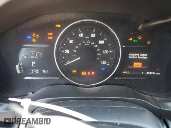 ✅ 2019 Honda HR-V Touring • VIN: 3CZRU6H94KM713897 • Лот: 70648005. Опубликован ранее на Copart с пробегом 94 754 миль. Бесплатный доступ к архиву аукционных продаж из США и подробный отчёт об истории автомобиля на DreamBid. Изображение 9.