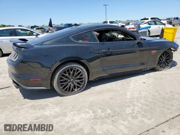 ✅ 2021 Ford Mustang GT • VIN: 1FA6P8CF2M5128534 • Lot: 57757225. Listed on Copart with Not provided. Free auction sales archive from the USA and detailed vehicle history report at DreamBid. Image 3.