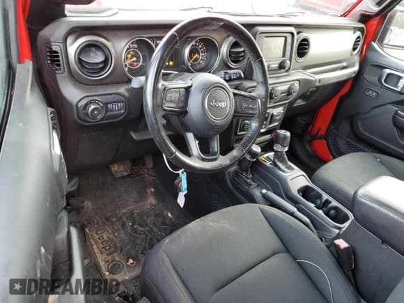 ✅ 2020 Jeep Wrangler Willys • VIN: 1C4GJXAG8LW180801 • Lot: 87551435. Listed on Copart with 71,216 mi. Free auction sales archive from the USA and detailed vehicle history report at DreamBid. Image 8.