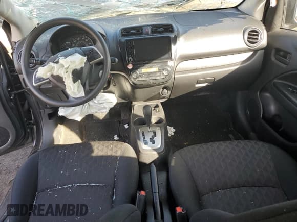 ✅ 2024 Mitsubishi Mirage ES • VIN: ML32AUHJ3RH022196 • Lot: 92157135. Listed on Copart with 25,811 mi. Free auction sales archive from the USA and detailed vehicle history report at DreamBid. Image 8.