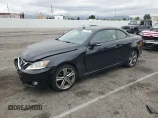 ✅ 2014 Lexus IS 250 C • VIN: JTHFF2C2XE2531606 • Lot: 53739245. Listed on Copart with 161,636 mi. Free auction sales archive from the USA and detailed vehicle history report at DreamBid. Image 1.