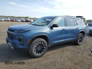 ✅ 2025 Chevrolet Traverse AWD Z71 • VIN: 1GNEVJRS8SJ153490 • Lot: 81585725. Wystawiony na Copart z przebiegiem 4 189 mil. Bezpłatny archiwum sprzedaży aukcyjnych z USA i szczegółowy raport historii pojazdu na DreamBid. Zdjęcie 1.