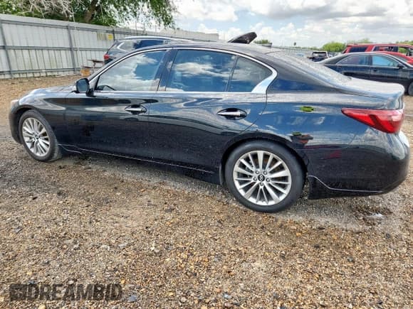 ✅ 2022 Infiniti Q50 Luxe • VIN: JN1EV7BP4NM311749 • Lot: 62474195. Listed on Copart with 47,683 mi. Free auction sales archive from the USA and detailed vehicle history report at DreamBid. Image 2.