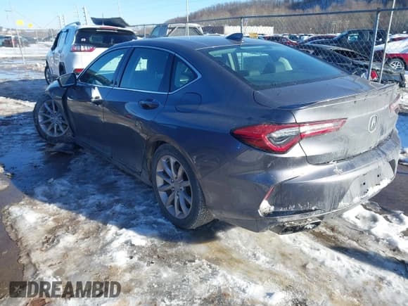 ✅ 2021 Acura TLX • VIN: 19UUB5F33MA005656 • Lot: 41435469. Listed on IAAI with 56,691 mi. Free auction sales archive from the USA and detailed vehicle history report at DreamBid. Image 3.