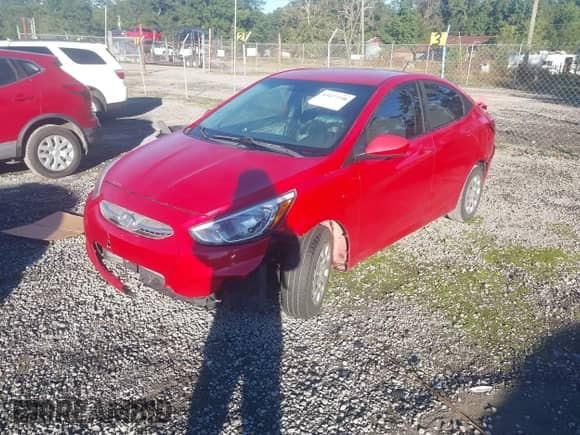 2016 Hyundai Accent SE with VIN KMHCT4AE1GU163129, listed as a IAAI auction lot 43477198 with 150,642 mi miles and . Bid and sale history available at DreamBid. Image 2.