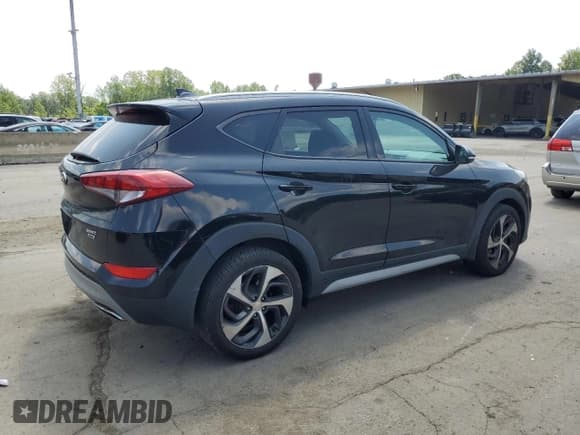 ✅ 2018 Hyundai Tucson Sport • VIN: KM8J3CALXJU724337 • Лот: 65984895. Опубликован ранее на Copart с пробегом 77 680 миль. Бесплатный доступ к архиву аукционных продаж из США и подробный отчёт об истории автомобиля на DreamBid. Изображение 3.