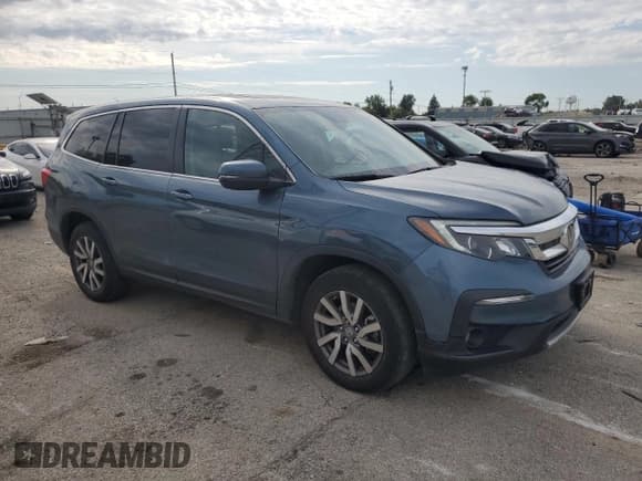 ✅ 2022 Honda Pilot EX-L • VIN: 5FNYF6H50NB031990 • Лот: 70930375. Опубликован ранее на Copart с пробегом 74 386 миль. Бесплатный доступ к архиву аукционных продаж из США и подробный отчёт об истории автомобиля на DreamBid. Изображение 4.