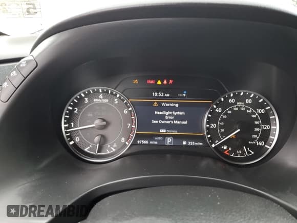 ✅ 2021 Nissan Armada SV • VIN: JN8AY2AD6M9661063 • Lot: 56225545. Listed on Copart with 97,566 mi. Free auction sales archive from the USA and detailed vehicle history report at DreamBid. Image 9.