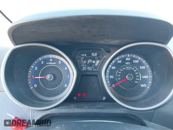 ✅ 2016 Hyundai Elantra Sport • VIN: KMHDH4AH1GU485625 • Lot: 41693889. Listed on IAAI with 201,507 mi. Free auction sales archive from the USA and detailed vehicle history report at DreamBid. Image 7.