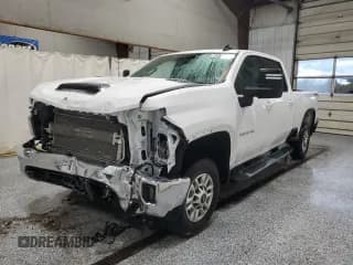 ✅ 2025 Chevrolet Silverado 2500HD LT • VIN: 2GC1KNEY9S1232002 • Лот: 92476195. Опубликован ранее на Copart с пробегом 12 795 миль. Бесплатный доступ к архиву аукционных продаж из США и подробный отчёт об истории автомобиля на DreamBid. Изображение 1.