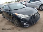 ✅ 2015 Hyundai Veloster Turbo • VIN: KMHTC6AE4FU238948 • Lot: 43525056. Listed on IAAI with 90,835 mi. Free auction sales archive from the USA and detailed vehicle history report at DreamBid. Image 1.