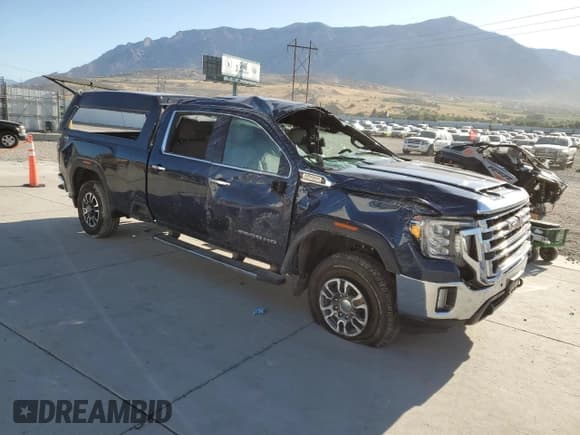 ✅ 2022 GMC Sierra 3500HD SLT • VIN: 1GT49UEY2NF187808 • Lot: 62790275. Listed on Copart with Not provided. Free auction sales archive from the USA and detailed vehicle history report at DreamBid. Image 4.