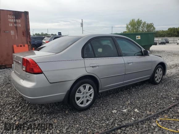 ✅ 2003 Honda Civic EX • VIN: 2HGES26853H616819 • Lot: 70056045. Listed on Copart with 156,066 mi. Free auction sales archive from the USA and detailed vehicle history report at DreamBid. Image 3.