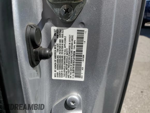 ✅ 2007 Honda Element EX • VIN: 5J6YH18787L015934 • Лот: 69621225. Опубликован ранее на Copart с пробегом 121 493 миль. Бесплатный доступ к архиву аукционных продаж из США и подробный отчёт об истории автомобиля на DreamBid. Изображение 13.