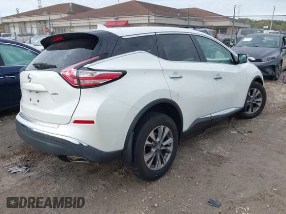 ✅ 2018 Nissan Murano SL • VIN: 5N1AZ2MH0JN177007 • Lot: 43462126. Listed on IAAI with 85,834 mi. Free auction sales archive from the USA and detailed vehicle history report at DreamBid. Image 4.