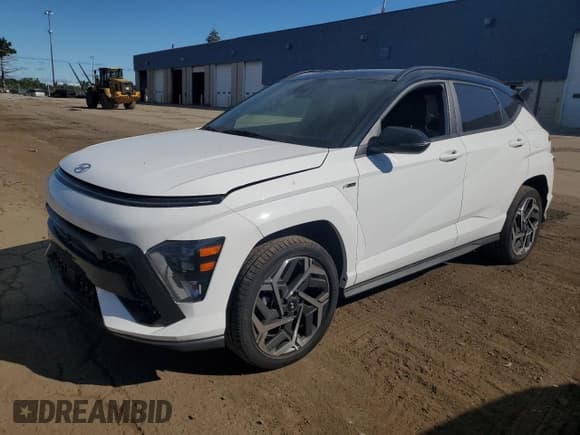 ✅ 2024 Hyundai Kona N Line • VIN: KM8HACA34RU077420 • Лот: 69443115. Опубликован ранее на Copart с пробегом 19 975 миль. Бесплатный доступ к архиву аукционных продаж из США и подробный отчёт об истории автомобиля на DreamBid. Изображение 1.