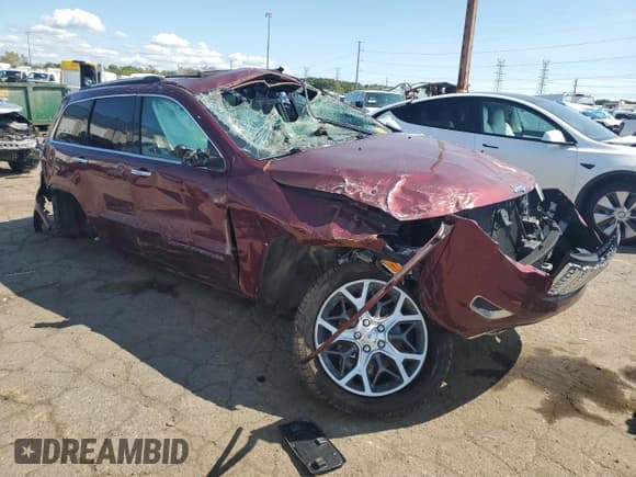 ✅ 2019 Jeep Grand Cherokee Overland • VIN: 1C4RJFCGXKC533121 • Lot: 71396005. Listed on Copart with 62,118 mi. Free auction sales archive from the USA and detailed vehicle history report at DreamBid. Image 4.