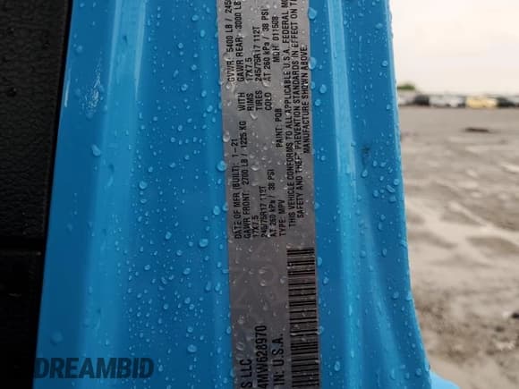 ✅ 2021 Jeep Wrangler Unlimited Sport • VIN: 1C4HJXDN4MW628970 • Lot: 65211115. Listed on Copart with 52,499 mi. Free auction sales archive from the USA and detailed vehicle history report at DreamBid. Image 13.