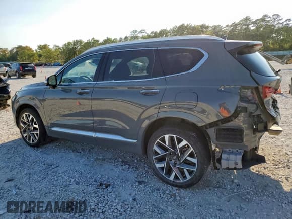 ✅ 2022 Hyundai Santa Fe Calligraphy • VIN: 5NMS54AL7NH450858 • Lot: 86170975. Listed on Copart with 64,864 mi. Free auction sales archive from the USA and detailed vehicle history report at DreamBid. Image 2.