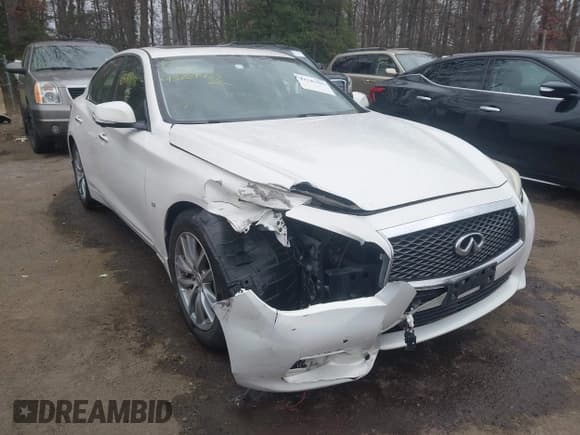 ✅ 2014 Infiniti Q50 Premium • VIN: JN1BV7AR7EM692504 • Lot: 43789438. Listed on IAAI with 104,772 mi. Free auction sales archive from the USA and detailed vehicle history report at DreamBid. Image 6.