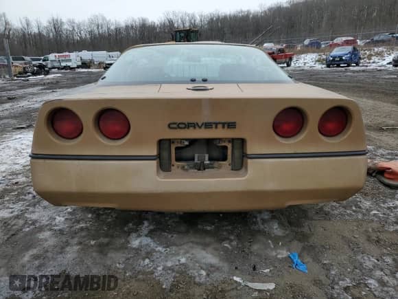 1984 Chevrolet Corvette with VIN 1G1AY0789E5138535, listed as a Copart auction lot 86855234 with 99,957 mi miles and Salvage title. Bid and sale history available at DreamBid. Image 6.