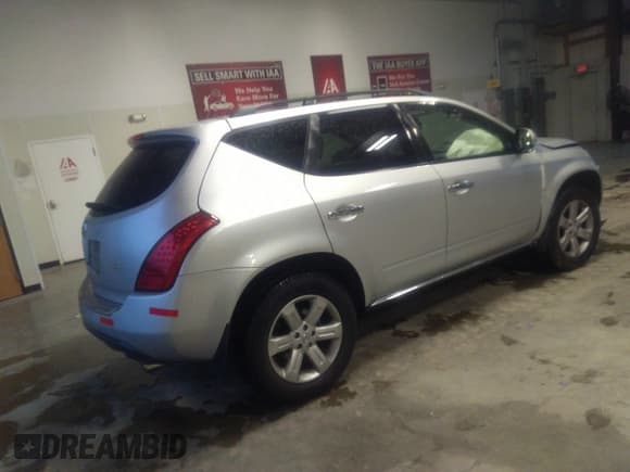 ✅ 2006 Nissan Murano S • VIN: JN8AZ08T66W406626 • Lot: 41188958. Wystawiony na IAAI z przebiegiem Nie podano. Bezpłatny archiwum sprzedaży aukcyjnych z USA i szczegółowy raport historii pojazdu na DreamBid. Zdjęcie 4.