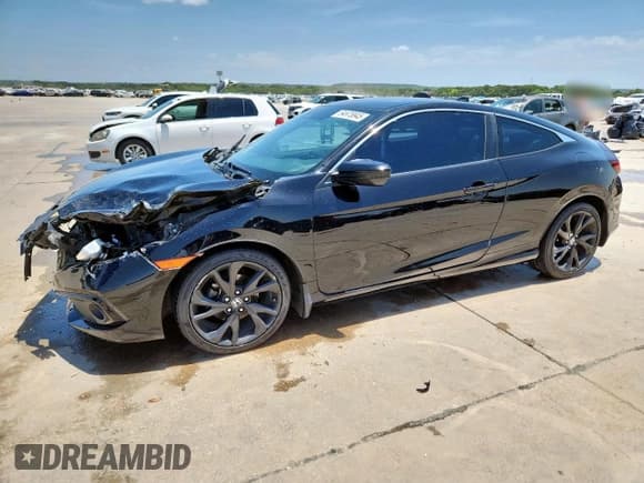 ✅ 2019 Honda Civic Sport • VIN: 2HGFC4B88KH302549 • Lot: 64975845. Listed on Copart with 126,201 mi. Free auction sales archive from the USA and detailed vehicle history report at DreamBid. Image 1.