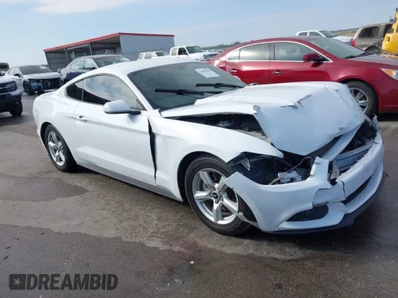 ✅ 2015 Ford Mustang V6 • VIN: 1FA6P8AM6F5372479 • Lot: 43405004. Listed on IAAI with 177,478 mi. Free auction sales archive from the USA and detailed vehicle history report at DreamBid. Image 1.