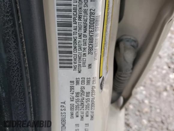 ✅ 2014 FIAT 500L Easy • VIN: ZFBCFABH7EZ000782 • Лот: 93223395. Опубликован ранее на Copart с пробегом 185 266 миль. Бесплатный доступ к архиву аукционных продаж из США и подробный отчёт об истории автомобиля на DreamBid. Изображение 12.