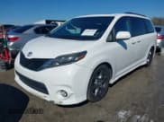 ✅ 2015 Toyota Sienna SE • VIN: 5TDXK3DC4FS658148 • Lot: 41601341. Listed on IAAI with 110,329 mi. Free auction sales archive from the USA and detailed vehicle history report at DreamBid. Image 2.