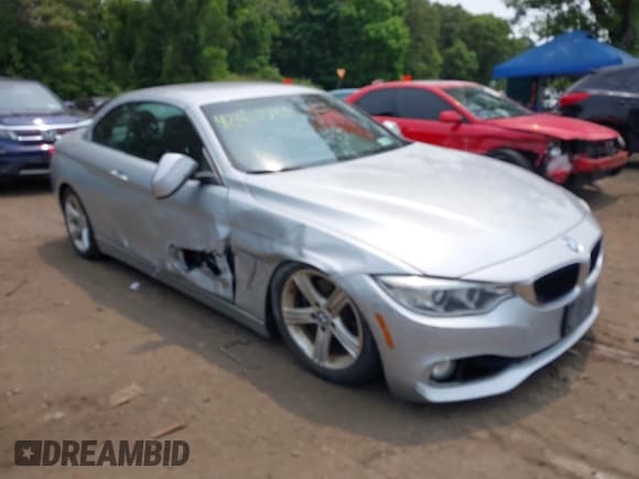 ✅ 2015 BMW 4 Series 428i xDrive • VIN: WBA3T1C58FP819868 • Lot: 42418432. Listed on IAAI with 54,686 mi. Free auction sales archive from the USA and detailed vehicle history report at DreamBid. Image 1.