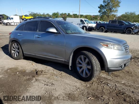 ✅ 2003 Infiniti FX Options • VIN: JNRBS08W63X402824 • Lot: 82271245. Listed on Copart with 130,395 mi. Free auction sales archive from the USA and detailed vehicle history report at DreamBid. Image 4.