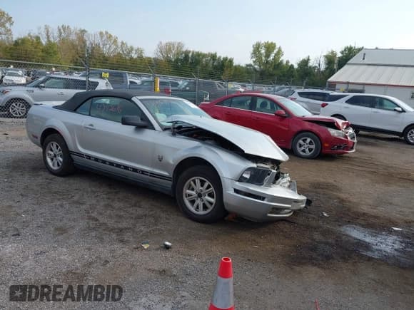 ✅ 2009 Ford Mustang • VIN: 1ZVHT84N095114611 • Lot: 43427616. Listed on IAAI with 81,282 mi. Free auction sales archive from the USA and detailed vehicle history report at DreamBid. Image 1.