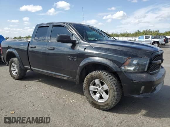 2016 Ram 1500 Express with VIN 1C6RR7FG6GS284573, listed as a Copart auction lot 71500705 with 146,947 mi miles and Salvage title. Bid and sale history available at DreamBid. Image 4.