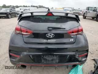 2022 Hyundai Veloster z VIN KMHT36AH2NU013176, wystawiony jako Copart lot #51426135 z przebiegiem 74 129 mil mil oraz Szkoda całkowita • Salvage title. Historia ofert i sprzedaży dostępna na DreamBid. Obrazek 6.