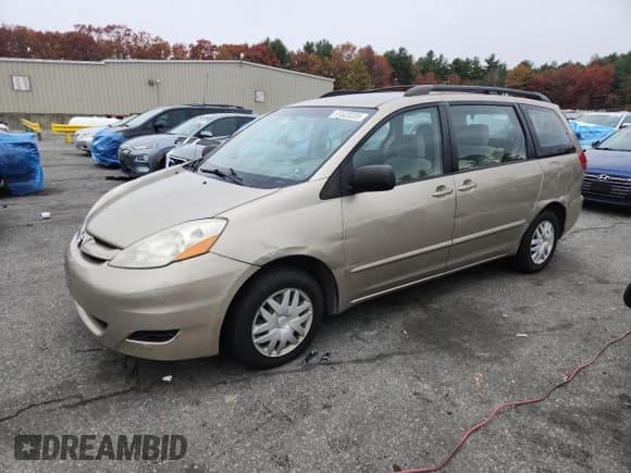✅ 2007 Toyota Sienna CE • VIN: 5TDZK23C87S008065 • Lot: 91523235. Listed on Copart with 213,817 mi. Free auction sales archive from the USA and detailed vehicle history report at DreamBid. Image 1.