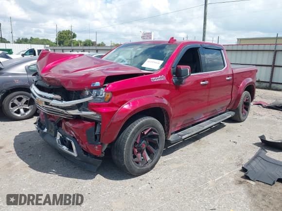 ✅ 2022 Chevrolet Silverado 1500 High Country • VIN: 3GCUYHED4NG171941 • Lot: 43193938. Listed on IAAI with 69,007 mi. Free auction sales archive from the USA and detailed vehicle history report at DreamBid. Image 2.