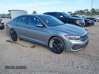 ✅ 2023 Volkswagen Jetta SE • VIN: 3VW7M7BU4PM051355 • Lot: 43363853. Listed on IAAI with 13,343 mi. Free auction sales archive from the USA and detailed vehicle history report at DreamBid. Image 1.