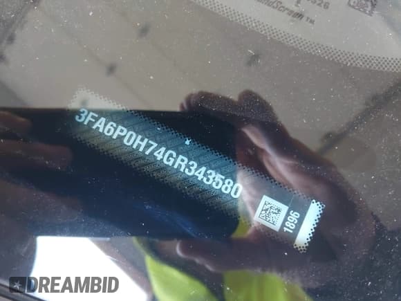 ✅ 2016 Ford Fusion SE • VIN: 3FA6P0H74GR343580 • Lot: 43418296. Wystawiony na IAAI z przebiegiem 157 409 mil. Bezpłatny archiwum sprzedaży aukcyjnych z USA i szczegółowy raport historii pojazdu na DreamBid. Zdjęcie 9.